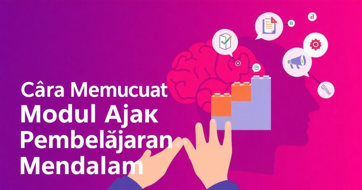 Ilustrasi Modul Ajar Pembelajaran Mendalam